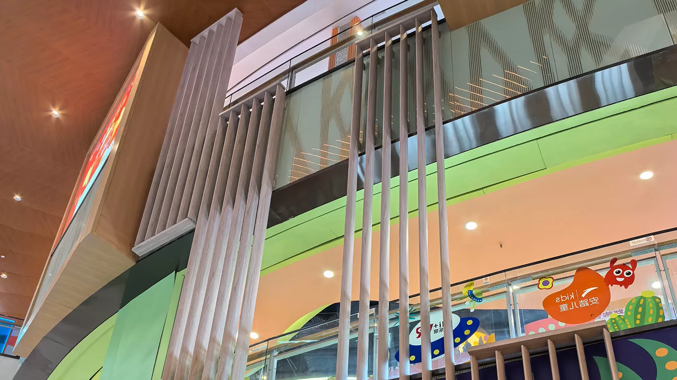 Aluminum profiles decoration wall,
